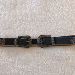 Urban Outfitters Double Buckle Belt